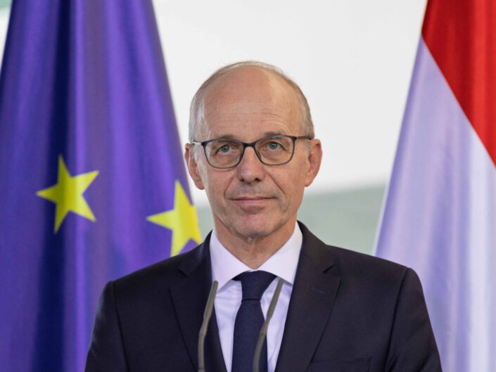 Pressekonferenz von Bundeskanzler Merz und Premierminister Frieden in Berlin am 1. Juli 2025