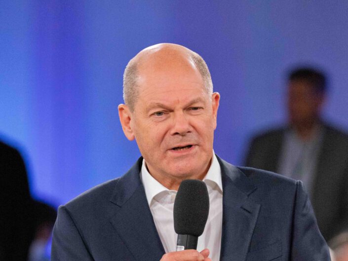KanzlerGESPRÄCH mit Bundeskanzler Scholz in Gifhorn am 1. November 2022