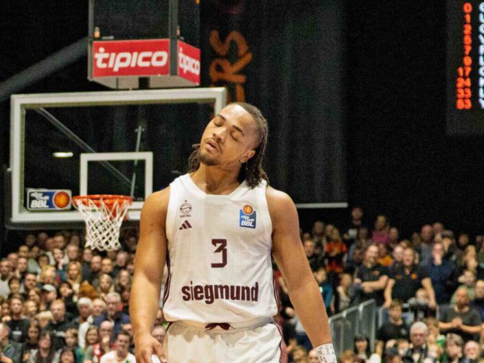 BG Göttingen vs. NINERS Chemnitz in der easyCredit BBL am 21. April 2024