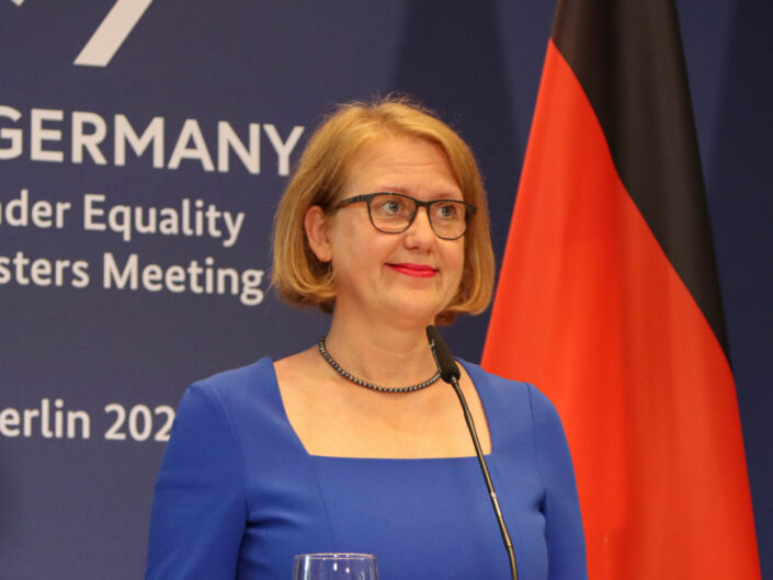 G7-Treffen der Gleichstellungsministerinnen und -minister in Berlin am 13. und 14. Oktober 2022