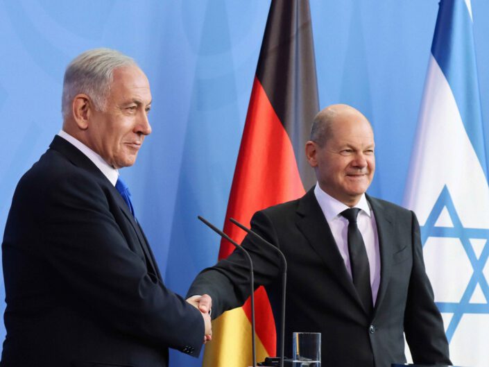 Besuch des israelischen Ministerpräsidenten Benjamin Netanjahu in Berlin am 16. März 2023