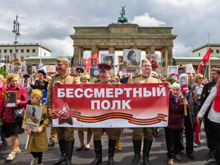 Tag des Sieges in Berlin am 9. Mai 2020