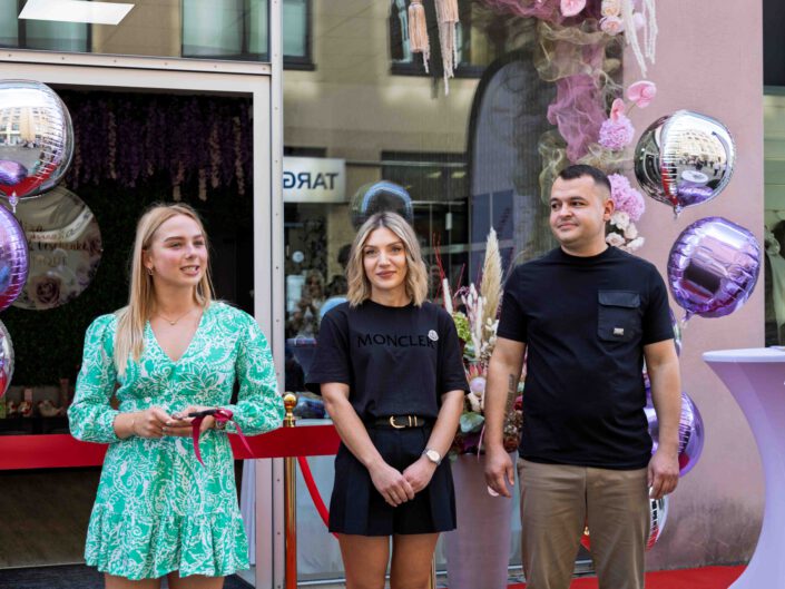 Eröffnung der zweiten Filiale von Liza Blumen & Geschenke Boutique in Chemnitz