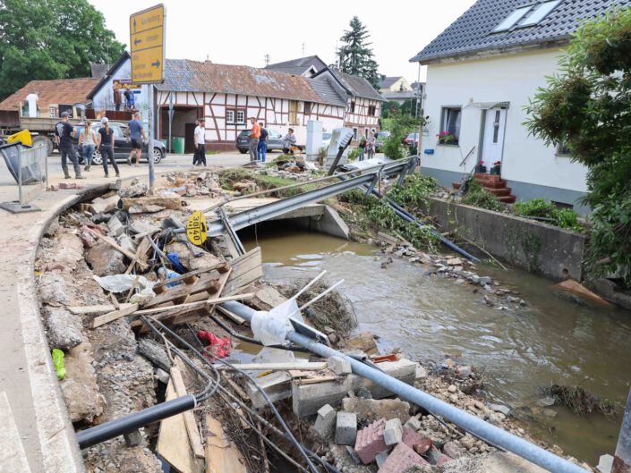 Hochwasser in Deutschland Ende Mai und Anfang Juni 2024