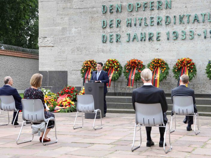 Gedenkveranstaltung der Bundesregierung und der Stiftung 20. Juli 1944 in Berlin am 20. Juli 2021