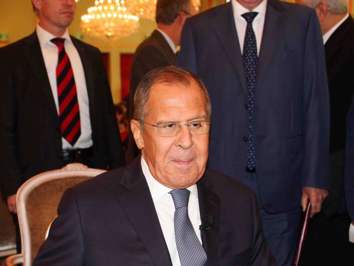 Besuch des russischen Außenministers Sergej Lawrow in Berlin
