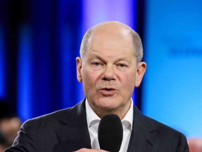 KanzlerGESPRÄCH mit Kanzler Scholz in Brandenburg an der Havel am 25. März 2024