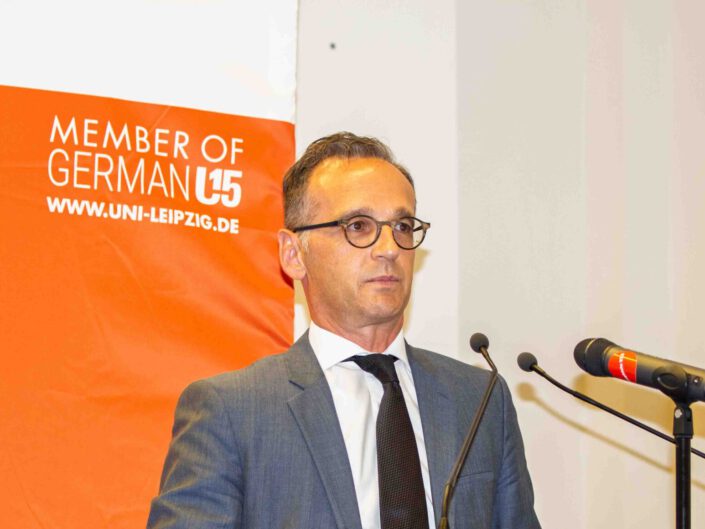 Vortrag von Bundesaußenminister Heiko Maas in der Bibliotheca Albertina Leipzig am 27. August 2019