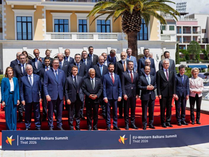 EU-Westbalkan-Gipfel in Tivat am 5. Juni 2026