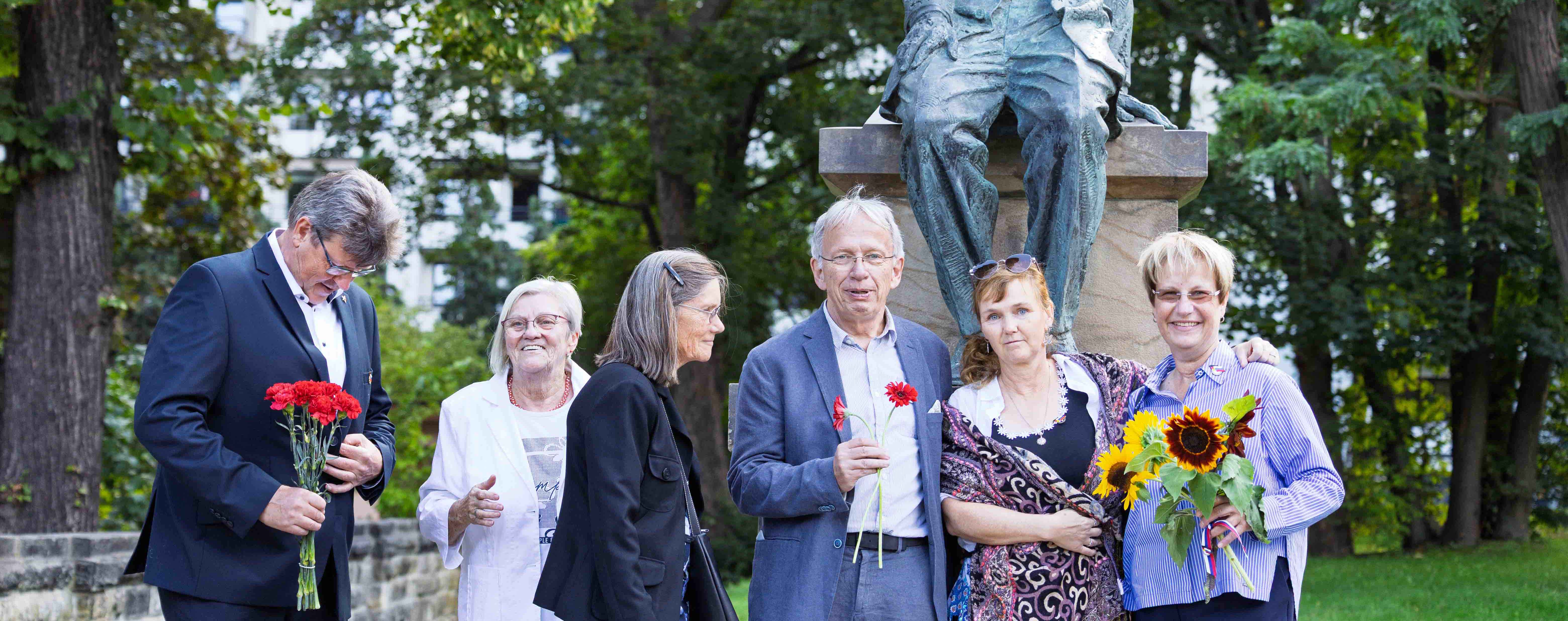 Wiederaufstellung des Dostojewski-Denkmals in Dresden am 29. August 2026
