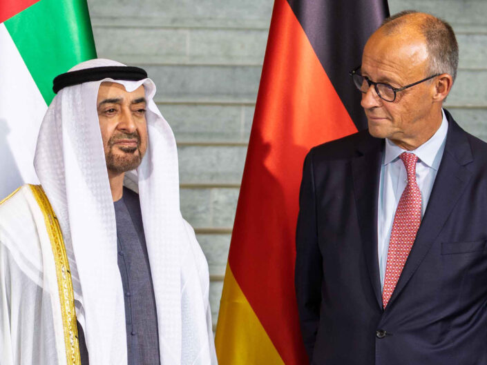 Empfang des Präsidenten der Vereinigten Arabischen Emirate im Bundeskanzleramt am 10. September 2026
